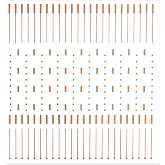 PAGOW PCB Trace Repair Kit Auxiliary Welding, No-Trace Soldering Lugs, 1pc | No-Trace Solder Pads Solder Piece, 208 Dot Repair Spots Pads for Mobile Phone Welding Equipment Accessories - Red Copper