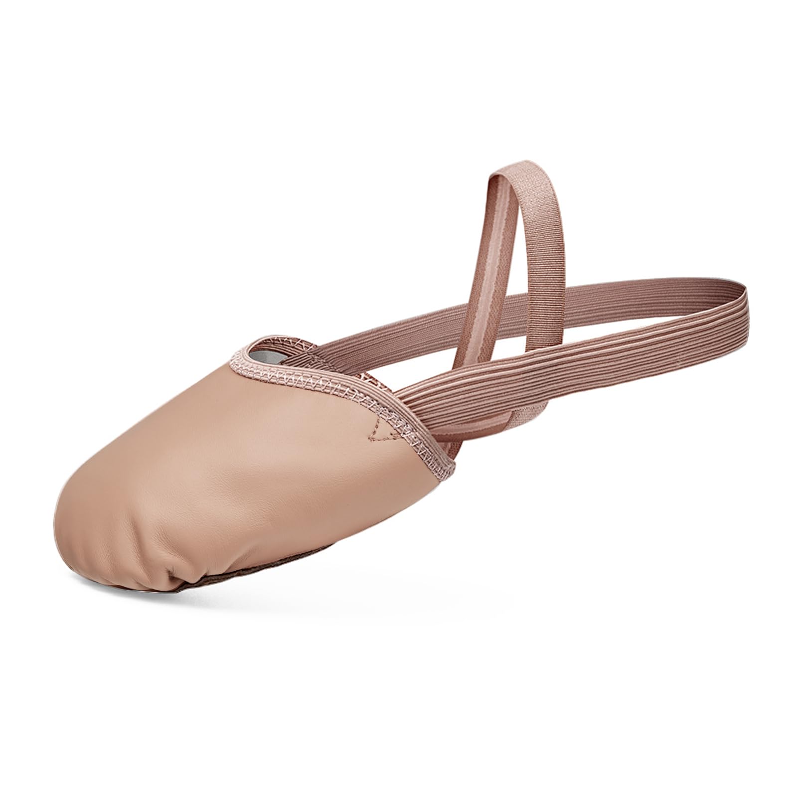 Stelle Leather Half Soles Dance Shoes Womens Lyrical Pirouette Turners Dance Shoes for Turning (Girls/Boys/Men/Adult)