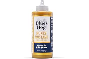 Blues Hog Honey Mustard Sauce 21oz Squeeze Bottle