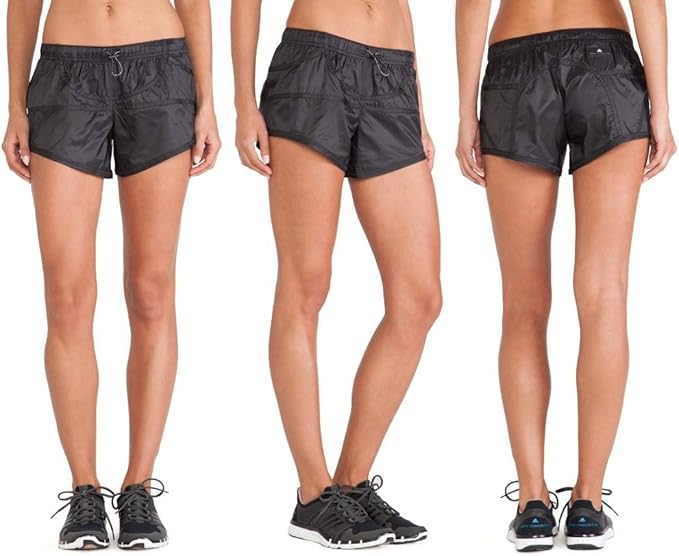Adidas By Stella Mccartney Run Woven Shorts M Grosse Gr Xxs Schwarz Amazon De Bekleidung