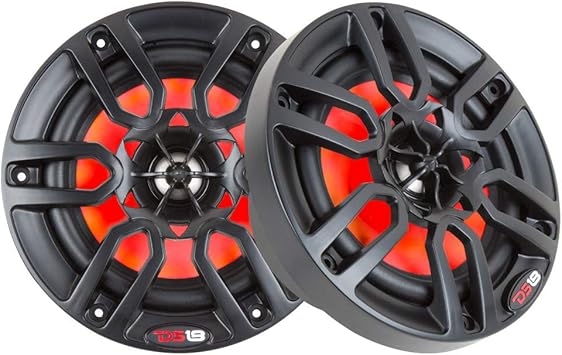 black marine speakers