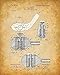 Golf Pictures Patent Art Prints - Set of Four Golf Prints Photos (8x10) Unframed - Golf Posters for Walls