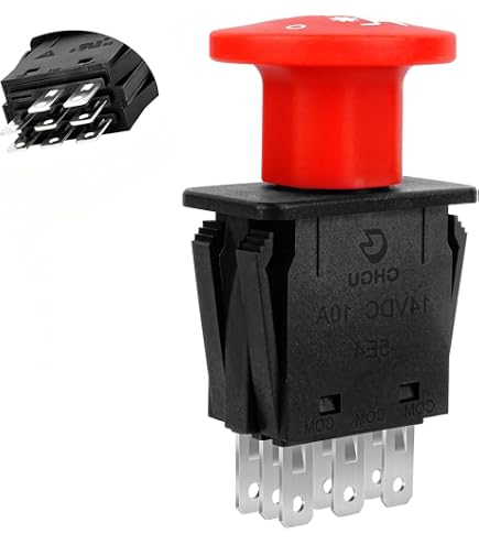 Amazon.com: 20 AMP Upgrade Blade Clutch PTO Switch 4174684 500016