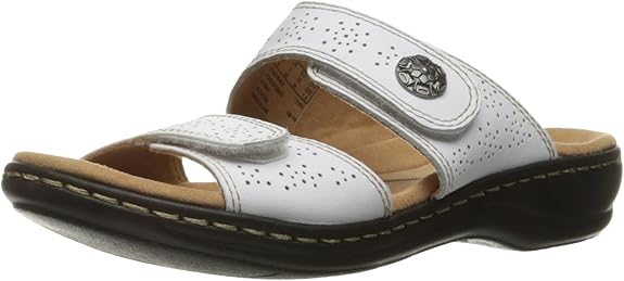 clarks collection women's leisa foliage flat sandals