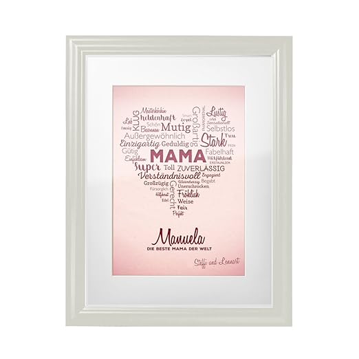 Danke Mama Und Papa Personalisiertes Bild Poster Persönliches