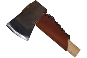 Wisemen Trading Large Overstrike Axe Guard, Handle Guard, Axe Collar (Brown)