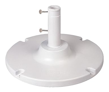 Umbrella base white Clearance