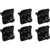 Forccord Custom Fit for Tie Down Anchors 15-26 Chevy Colorado&GMC Canyon, 14-26 Chevy Silverado&GMC Sierra 1500 2500 3500 Truck Bed Tie Downs Replace#23146899 for Truck-6 Pack Replacement Accessories