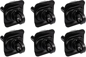 Forccord Custom Fit for Tie Down Anchors 15-26 Chevy Colorado&GMC Canyon, 14-26 Chevy Silverado&GMC Sierra 1500 2500 3500 Truck Bed Tie Downs Replace#23146899 for Truck-6 Pack Replacement Accessories