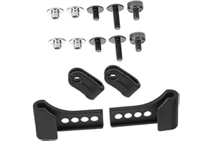 Yardwe Baseball Visor Clamp Kit Essential Helmet Repair Fasteners Compatible with Hockey and Baseball