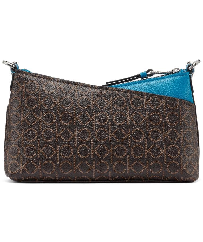 Calvin Klein womens Zoe Top Zip Chain Crossbody