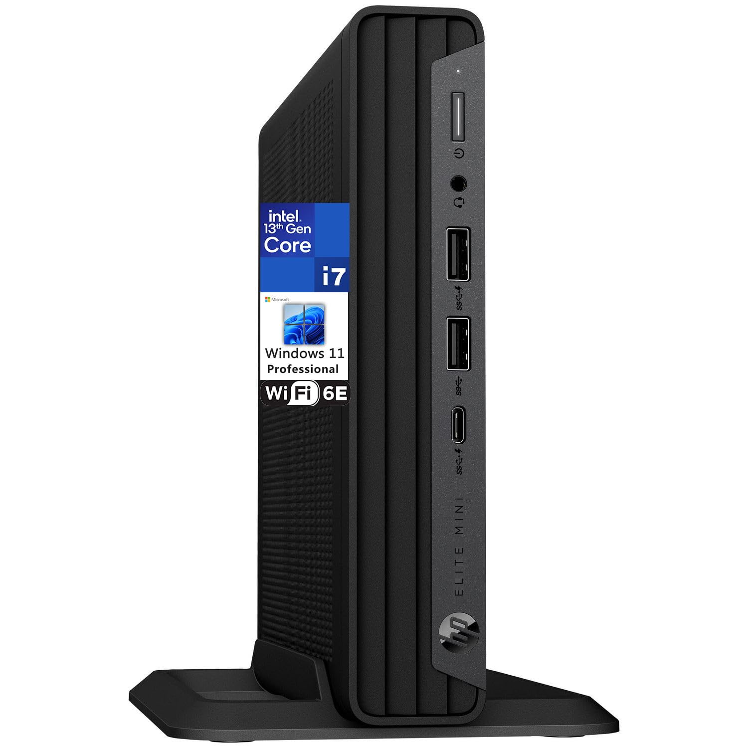 HP Elite Mini 800 G9 MFF Mini Business Desktop Computer, 14th Gen Intel 14-Core i5-14500 (Beat i7-14700T), 16GB DDR5 RAM, 512GB PCIe SSD, WiFi 6, Type-C, 2 DisplayPorts, HDMI, Windows 11 Pro, AZ-XUT