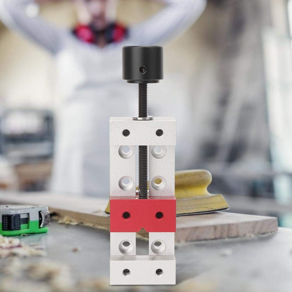 Mini Flat Clamp 50mm Aluminum Bench Vise Table Clamp Drill