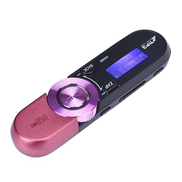 EisEyen 16GB Tragbare Mini MP3 WMA Player LCD Screen USB Speicher Memory Stick Musik Player mit FM, Aufnahme