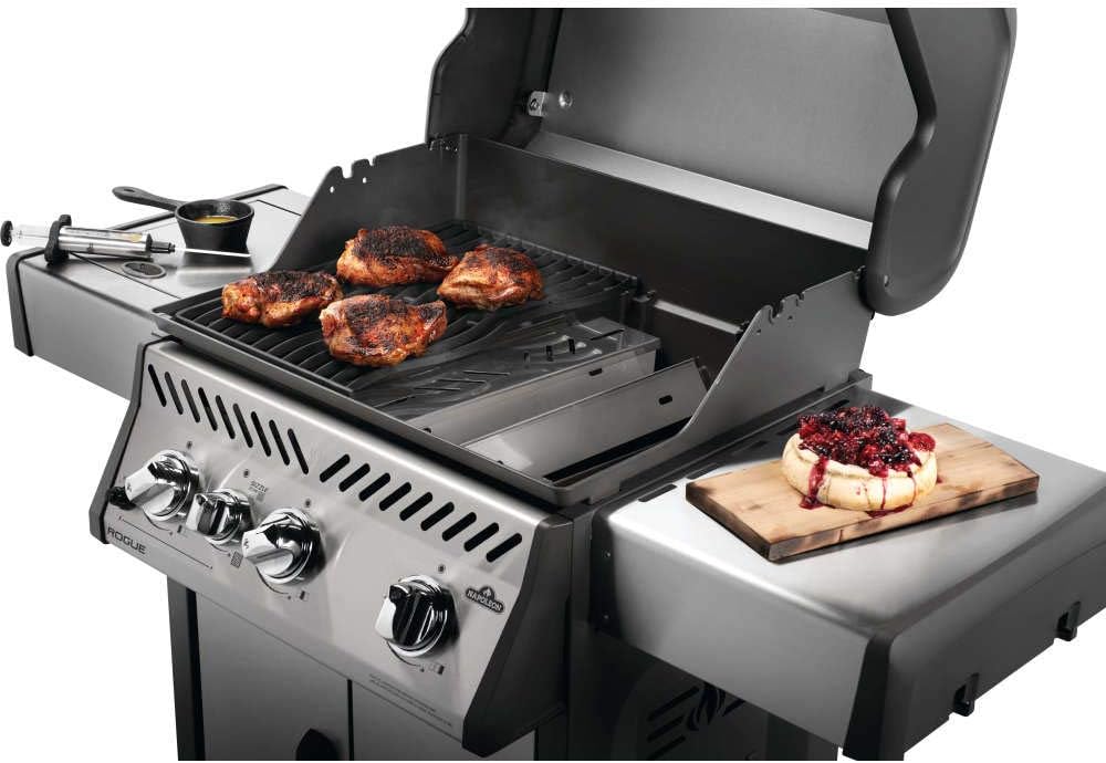 Napoleon 67013 Stainless Steel Smoker Box Grill Accessory: Garden & Outdoor