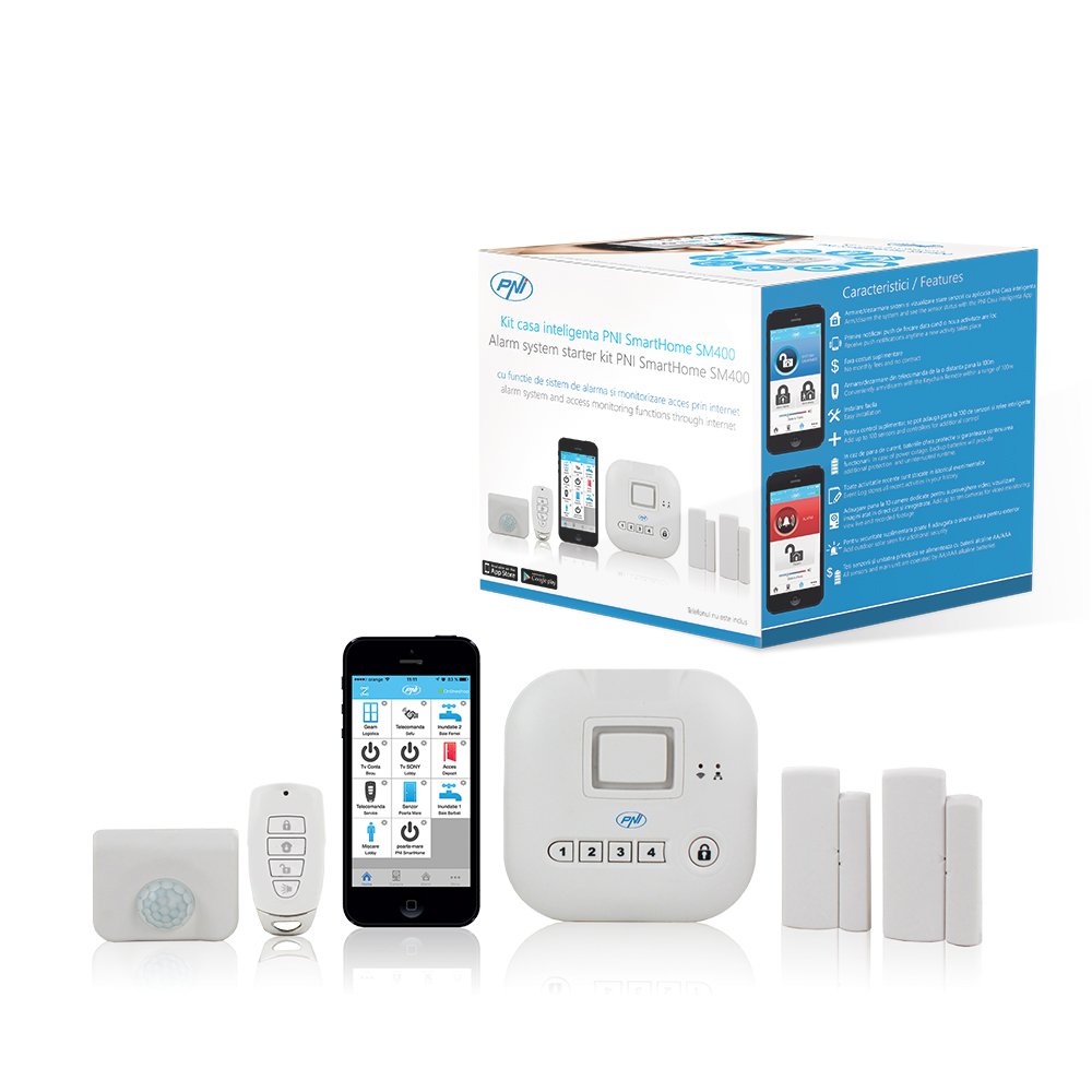 Smart Home Kit Alarm System PNi SmartHome SM400 (PNI SmartHome SM400 alarm system kit) — image 1