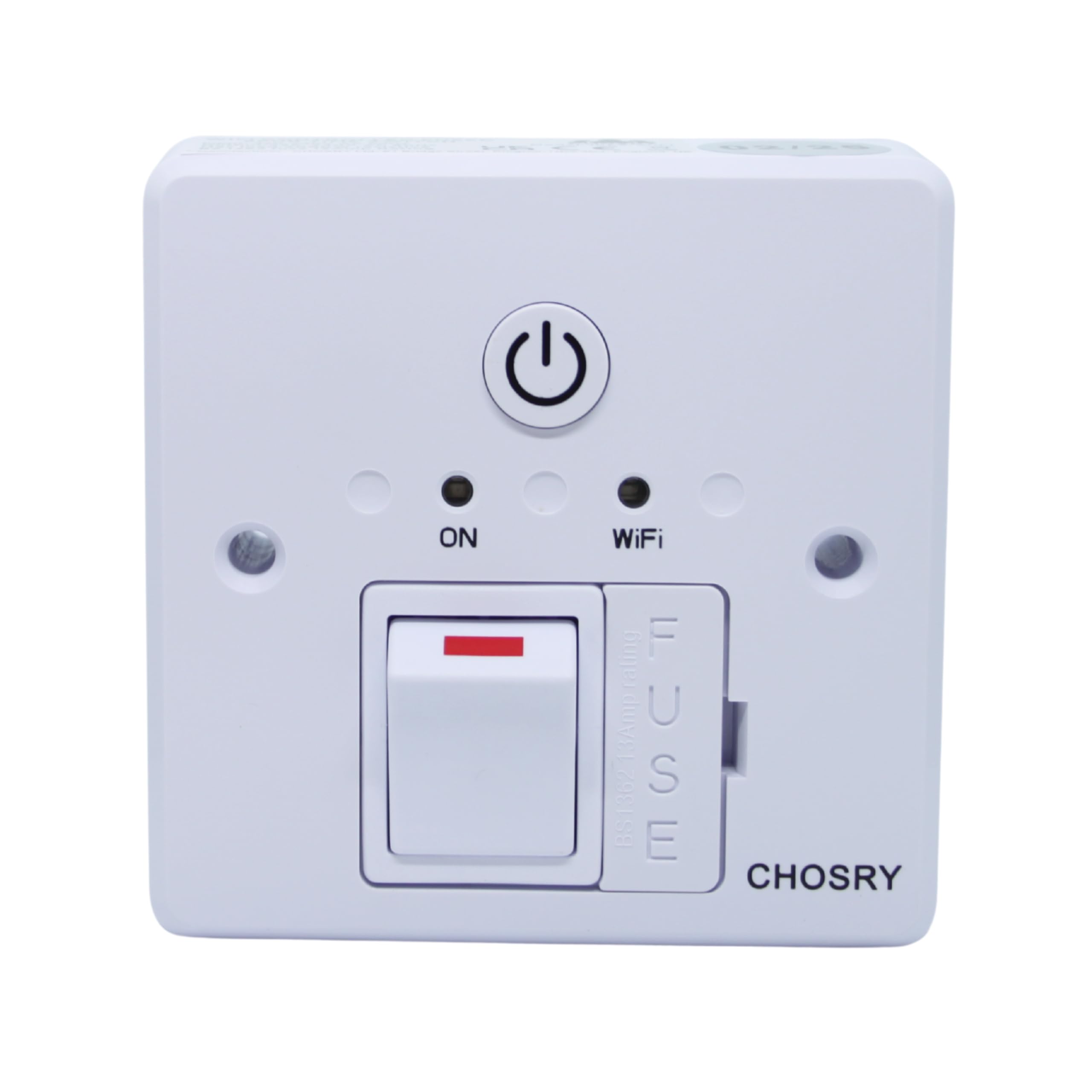 CHOSRY WiFi Fused Spur Timer Switch for electric towel rails, heating, and lighting (if showing as unavailable, please visit our store at chosry dot com)