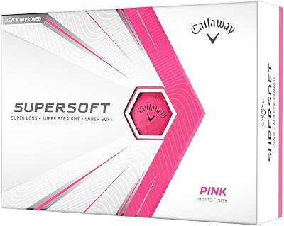 Callaway 2021 Supersoft Golf Balls Pink – High Launch Soft Feel