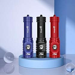 WINDFIRE TS08 Scuba Diving Flashlight, Super Bright
