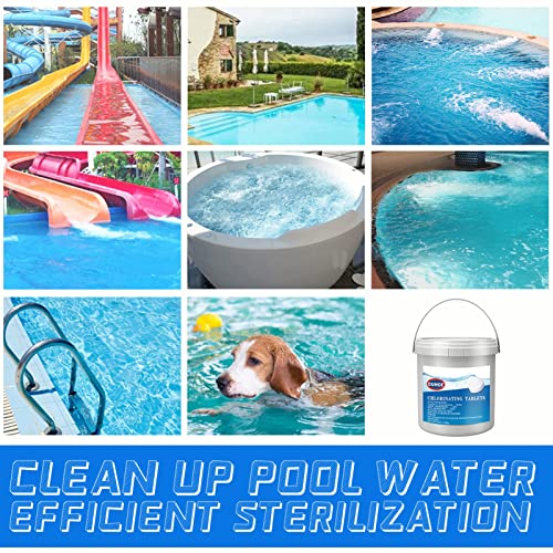 Pool Chlorine Tablets, Chlorine Tablets with Floater, Chlorinating