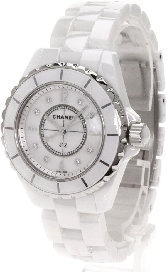 Amazon Chanel シャネル H2422 J12 10pダイヤモンド 腕時計 ステンレス セラミック レディース 中古 レディース腕時計 腕時計 通販