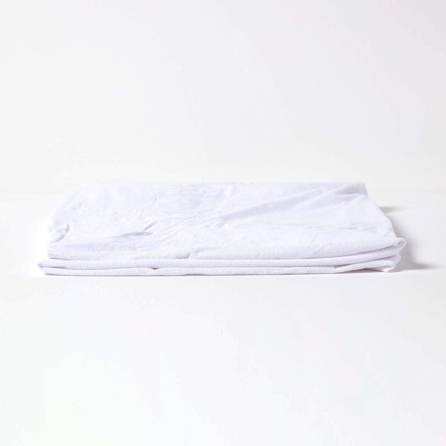 HOMESCAPES 100 Cotton Pile Terry Towelling Waterproof Mattress Protector KING SIZE Anti
