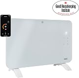 Princess Connected Electric Heater Convection Panel White 1000W App Voice view 2