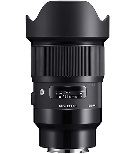 SIGMA シグマ20mm F1.4 DG DN Sony ソニー Eマウント Amazon.com : 20mm F1.4 Art DG DN for Sony E Mount : Electronics