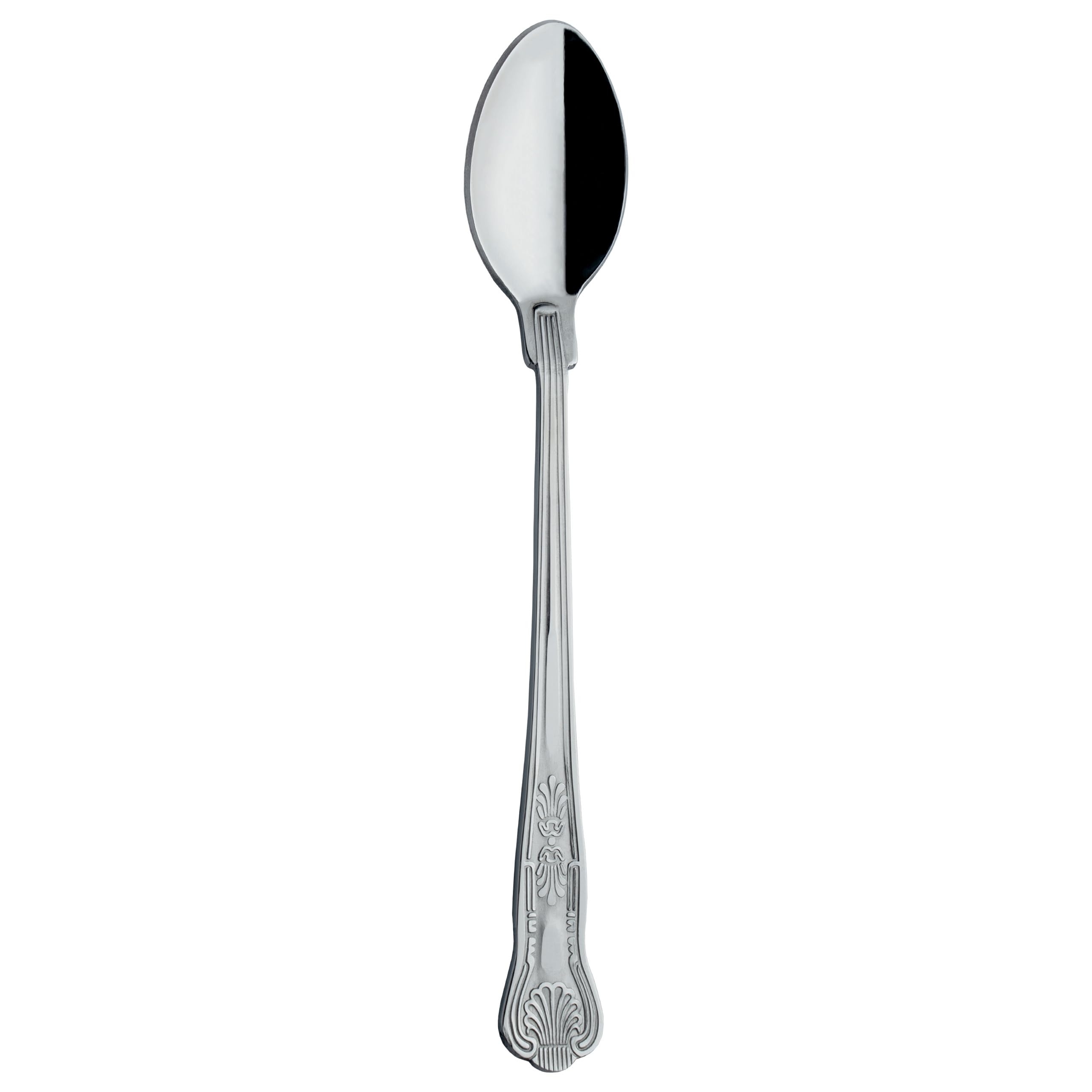 Grunwerg Kings Soda Spoons SOSKGR, 18/0 Stainless Steel, Set of 12