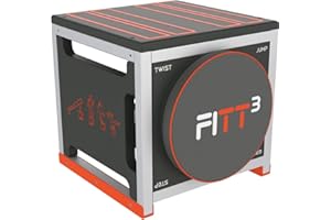 New Image Unisex's FITT Cube Total Body Workout, High Intensity Interval Training Machine, Accent Color Varies