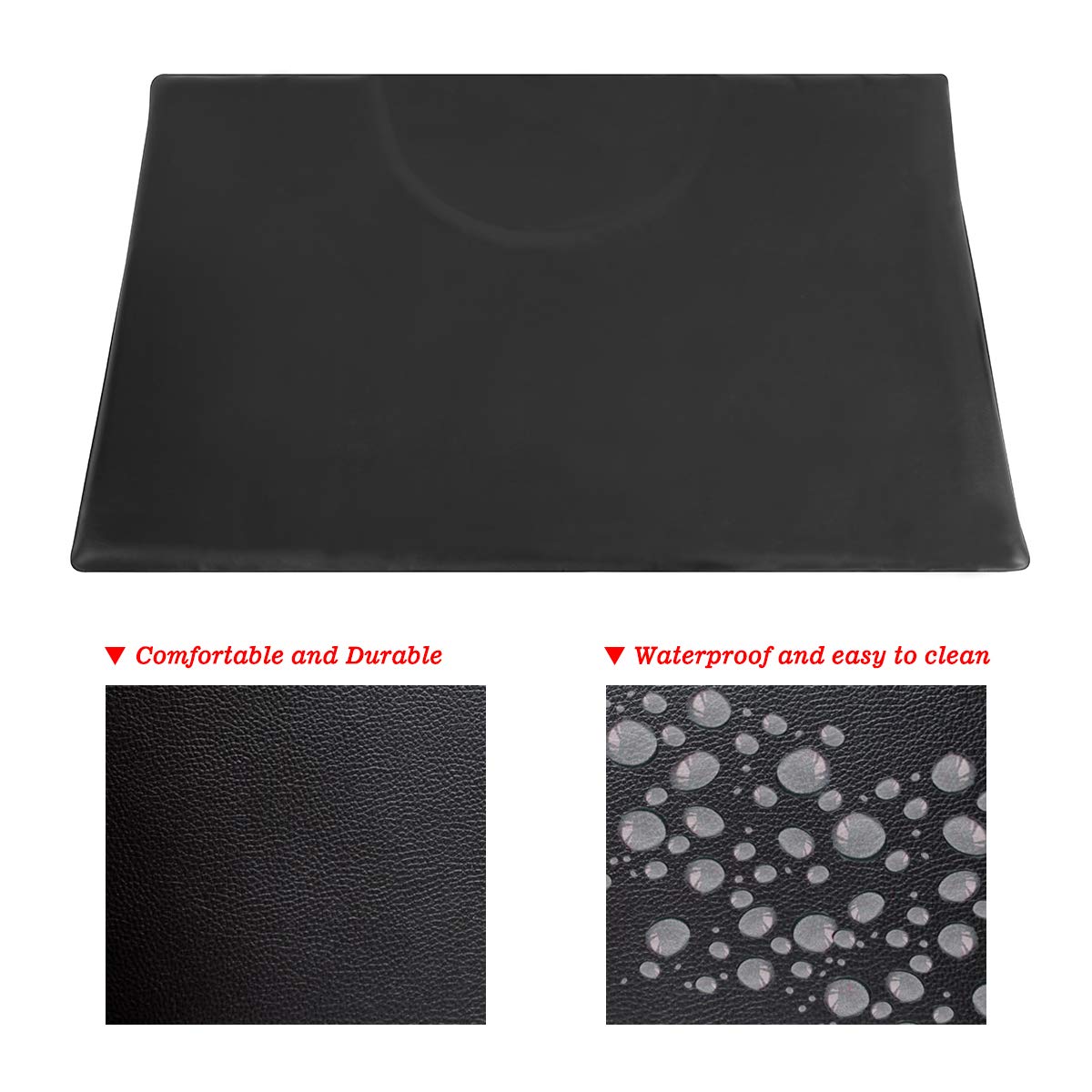 1 Inch Thick Barber Cutting Chair Salon Floor Mats for Beauty Hair Stylist Station Anti Fatigue (5 Ft × 3 Ft): Beauty