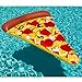 U.S. Pool Supply Giant 6 Feet Inflatable Supreme Pizza Slice Pool Float - Fun Kids Swim Party Toy - Huge Summer Pool Lounge Raft