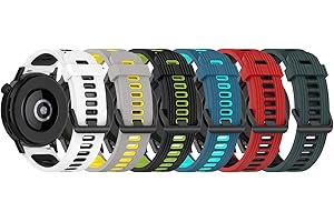 BABYVALLEY Watch Bands Compatible for Garmin forerunner 255/255 Music/265 Watch Band Strap Replacement Bracelet for Garmin forerunner 255/255 Music/265 Fitness Tracker 1.7 inch