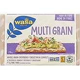 Wasa, Multi Grain Crispbread, Whole Grain Crisps, Low Calorie Snack, Non GMO, Healthy Crackers, 275g