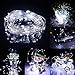 Ankway Solar String Lights White 200 LED 3-Strand Copper Wire Fairy Lights 8 Modes 72 ft Solar Powered String Lights Waterproof IP65 LED Twinkle Lights Outdoor Patio Garden Indoor Bedroom Party
