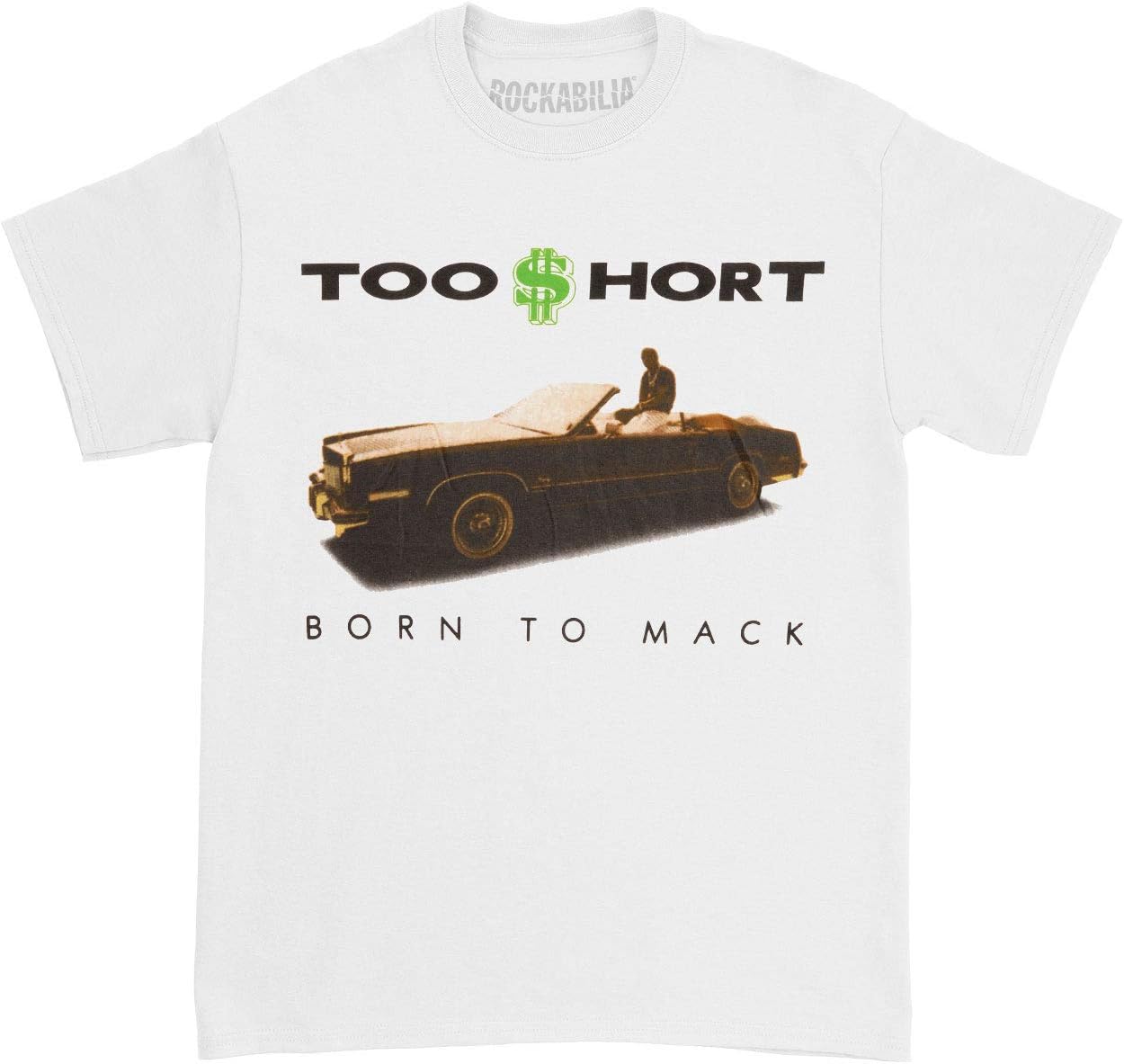 Too Short Men's Born to Mack T-Shirt White