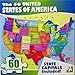United States of America (USA) Map - 60 Piece Jigsaw Puzzle