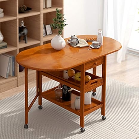 Amazon Dd ローテーブル 無垢材折り畳みテーブル ダイニングテーブル 多機能 伸縮式 矩形 二重折り畳み 4 6人の食卓 便利な省スペース 色 Honey Color 座卓 ちゃぶ台 オンライン通販