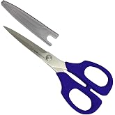 Kai V5165B V5000 Edition Multi-Purpose Scissors with Cap, 6.5&ndash;inch, Blue