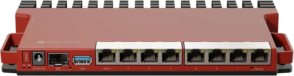 MikroTik L009UiGS-RM Router 2.5GbE 1GbE LAN RouterOS L5 Rackmount