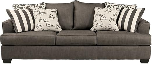Amazon Com Signature Design By Ashley Levon Sleeper Sofa W 8
