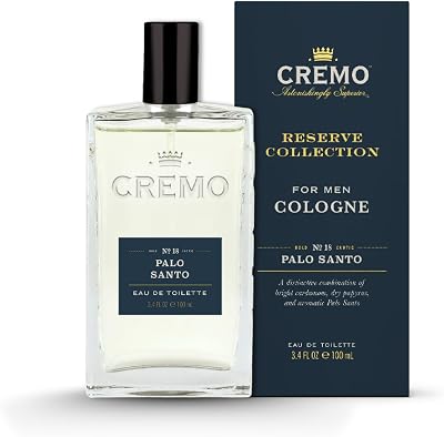 Cremo Palo Santo Eau de Toilette for Men 100ml Woody Sensual Fragrance