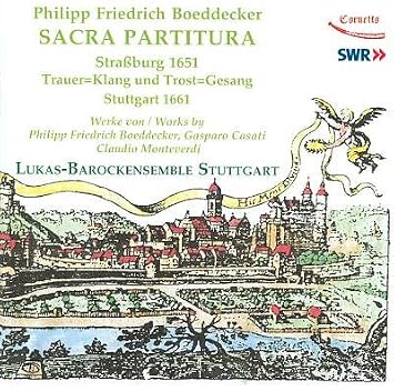 Lukas Barock Ensemble Stuttgart Sacra Partitura Amazon Com Music