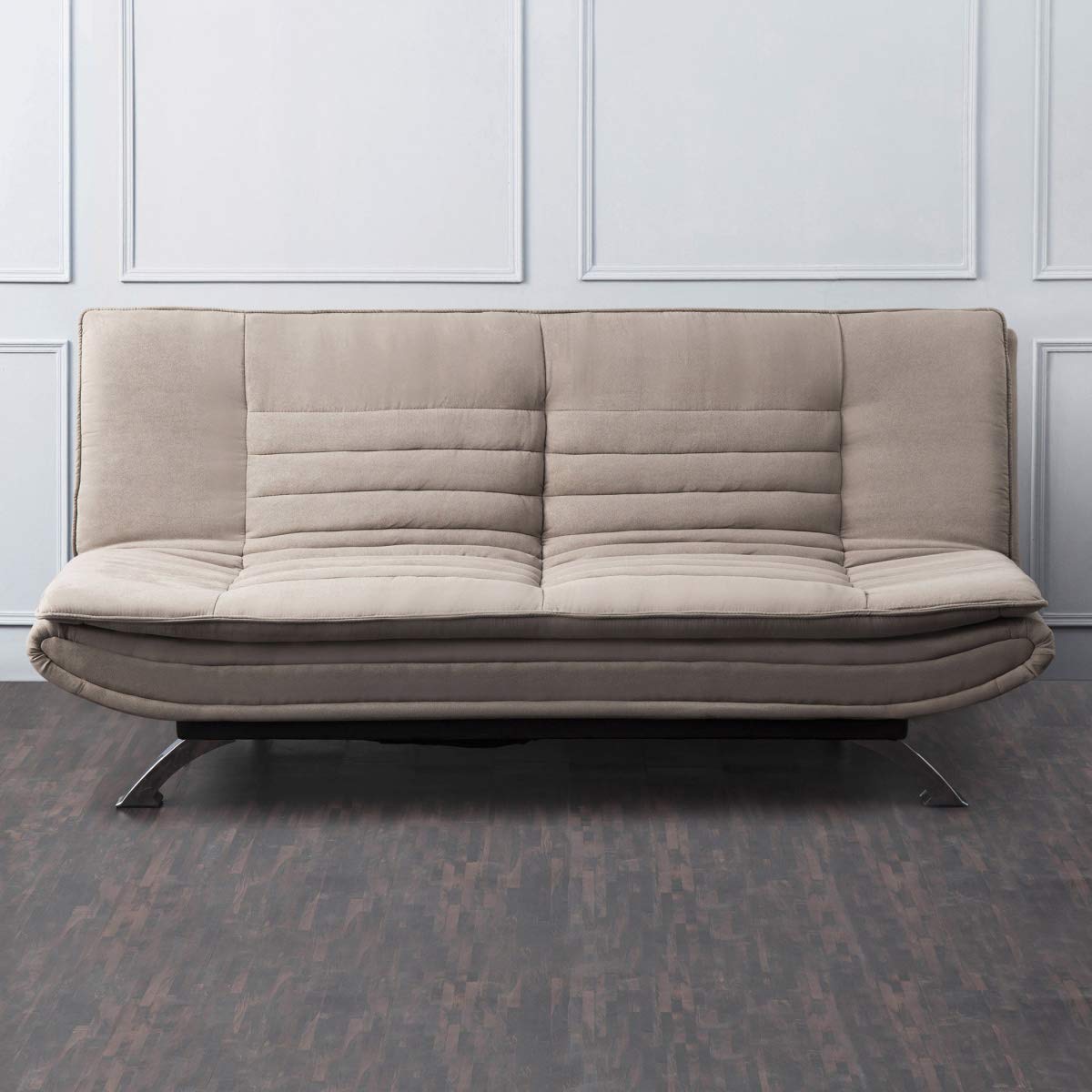 home centre faith fabric sofabed brown