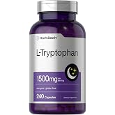 Horb&auml;ach L Tryptophan 1500mg Capsules | 240 Count | Nighttime Formula | Non-GMO, Gluten Free Supplement