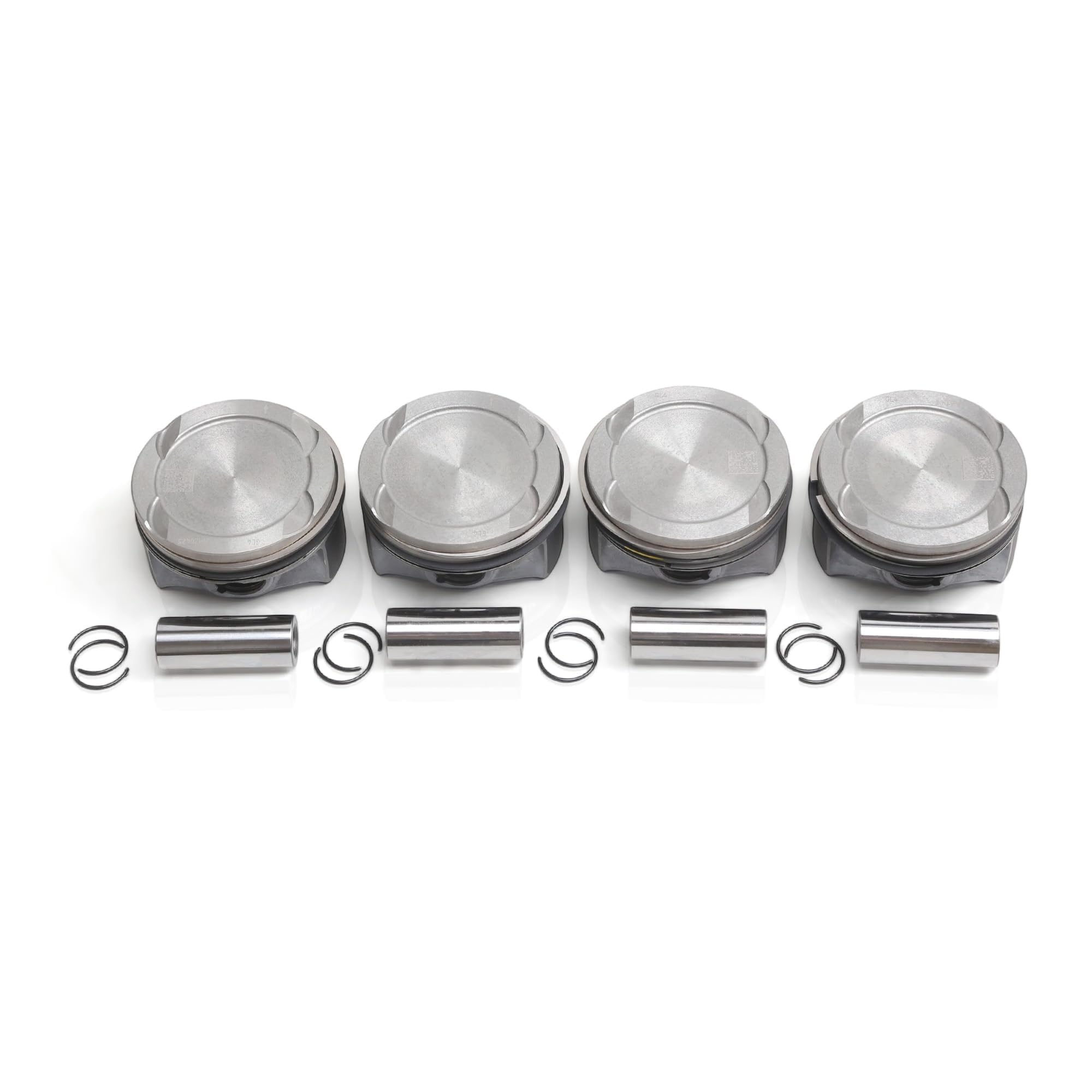 Photo 1 of DMMOHLE 32213692 32213040 31375565 4Pcs Pistons & Piston Rings Set STD 82.0mm 2.0T Compatible with Volvo S60 S90 XC60 XC40 XC90 V40 V60 V90 B4204T 2014-2020