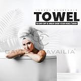 GC GAVENO CAVAILIA Fade Resistant Towels Set 700 GSM 100% Cotton White 4 Pack view 8