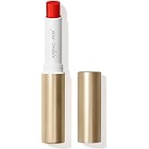 jane iredale ColorLuxe Hydrating Cream Lipstick, Creamy, Highly Pigmented Lip Color Delivers Weightless Moisture and Bold Payoff, Satin Finish, Vegan