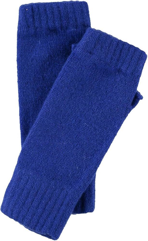 Women's Fingerless Mitts Pure Cashmere Made in Scotland (Black) at  Women’s Clothing store: Cold Weather Fingerless Gloves