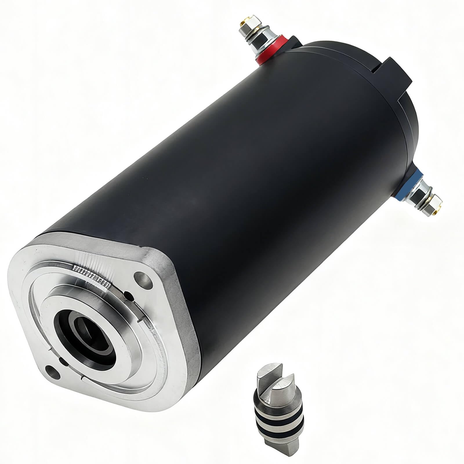 Photo 1 of Replacement Hydraulic Pump Motor 179327 414850 for Unidirectional Power Unit RV Leveling Systems with Heavy-Duty Construction 7.5" Height Manual Drive Collar Coupling 286722